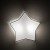 STAR LINEN Lampa sufitowa 2 5958 TK Lighting Biały Len, Biały