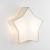 STAR LINEN Lampa sufitowa 2 5958 TK Lighting Biały Len, Biały