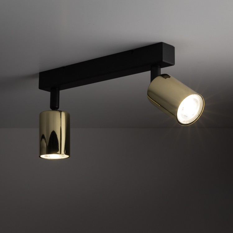 TOP GOLD 2 5967 TK Lighting Złoty, Czarny Złoty