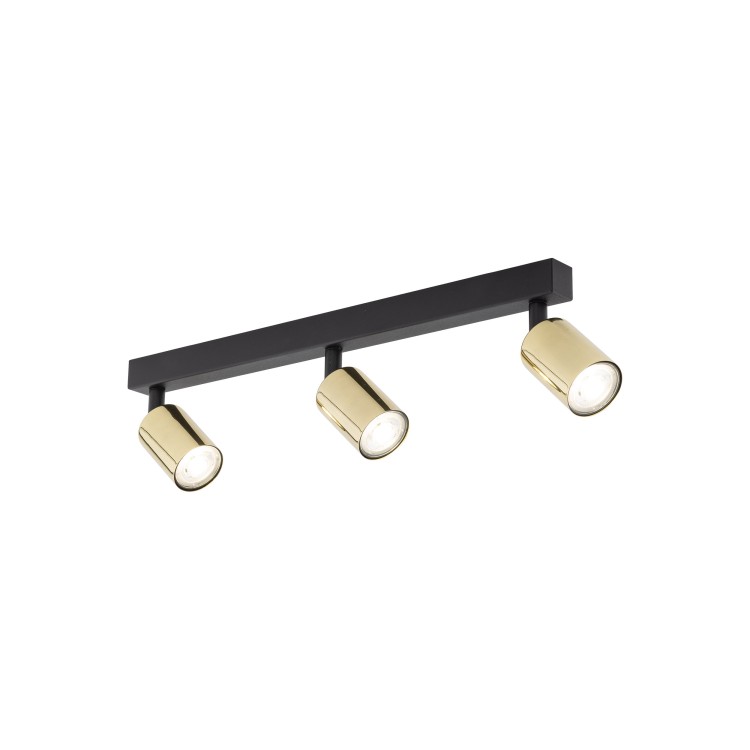 TOP GOLD 3 5968 TK Lighting Złoty, Czarny Złoty