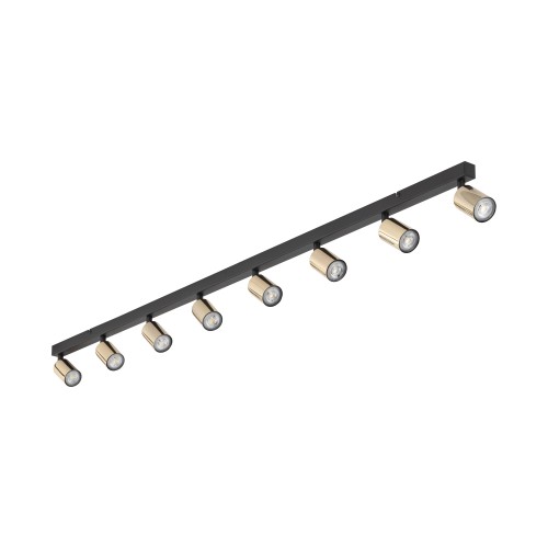 TOP GOLD 8 5997 TK Lighting Złoty, Czarny Złoty
