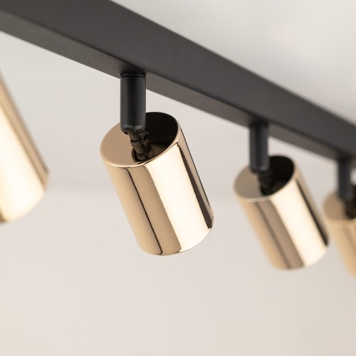 TOP GOLD 8 5997 TK Lighting Złoty, Czarny Złoty
