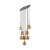 ESTERA BROWN Lampa wisząca 9 6149 TK Lighting Brązowy Bursztynowy