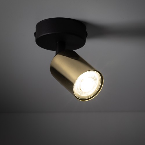 TOP GOLD 1 6088 TK Lighting Złoty, Czarny Złoty
