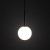 MARTIN BLACK WHITE Lampa wisząca 1 4502 TK Lighting Czarny Biały