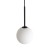 MARTIN BLACK WHITE Lampa wisząca 1 4502 TK Lighting Czarny Biały