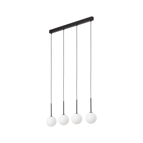 MARTIN BLACK WHITE Lampa wisząca 4 4503 TK Lighting Czarny Biały