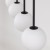 MARTIN BLACK WHITE Lampa wisząca 4 4503 TK Lighting Czarny Biały