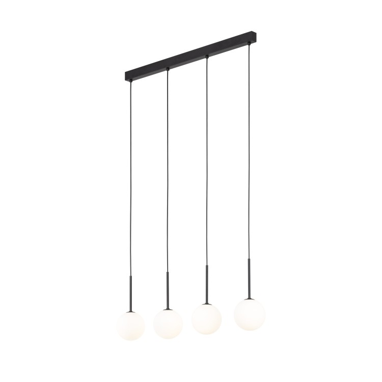 MARTIN BLACK WHITE Lampa wisząca 4 4503 TK Lighting Czarny Biały