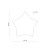 STAR WHITE Lampa sufitowa 2 4514 TK Lighting Biały Biały