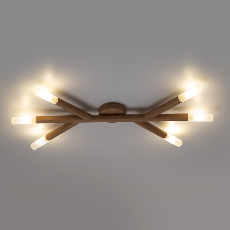 NOBLE Lampa sufitowa 6 4525 TK Lighting Biały, Sosna Biały