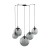 ESME GRAPHITE Lampa wisząca 5 5382 TK Lighting Czarny Grafitowy