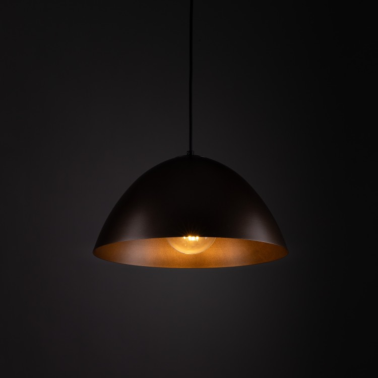 FARO BROWN Lampa wisząca 1 340 4332 TK Lighting Brązowy Brązowy