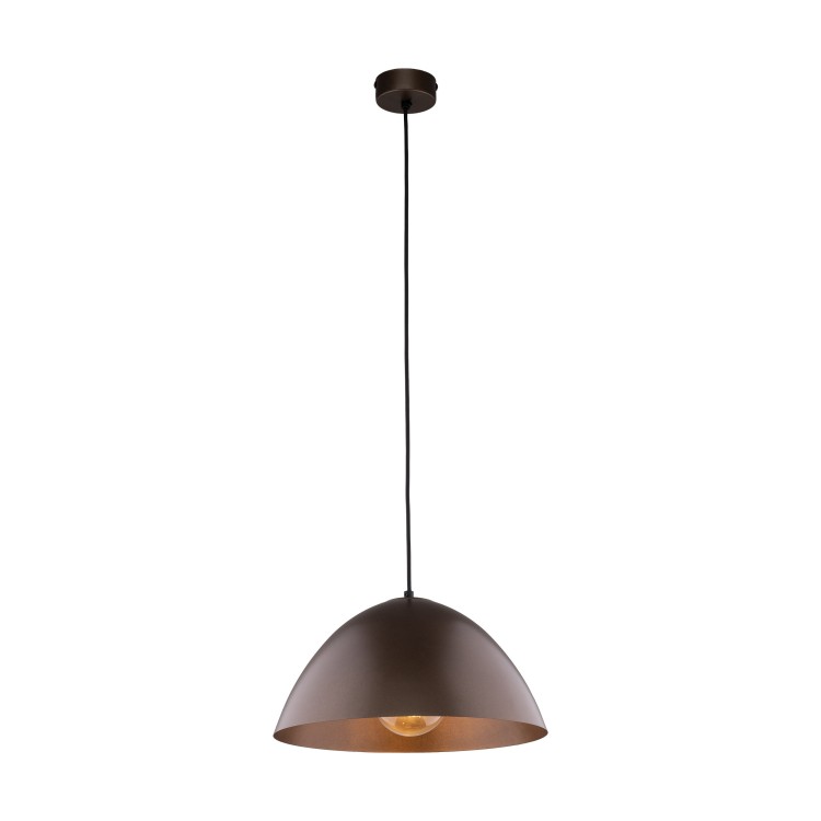 FARO BROWN Lampa wisząca 1 340 4332 TK Lighting Brązowy Brązowy