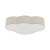 CLOUD LINEN Lampa sufitowa 4 4336 TK Lighting Biały Len