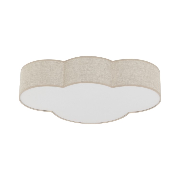 CLOUD LINEN Lampa sufitowa 4 4336 TK Lighting Biały Len