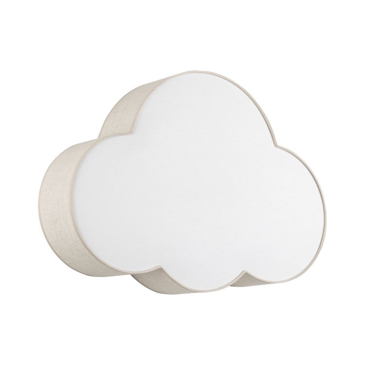 CLOUD LINEN Lampa sufitowa 4 4336 TK Lighting Biały Len