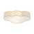 CLOUD LINEN Lampa sufitowa 4 4336 TK Lighting Biały Len