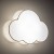 CLOUD LINEN Lampa sufitowa 4 4336 TK Lighting Biały Len