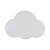 CLOUD LINEN Lampa sufitowa 4 4336 TK Lighting Biały Len