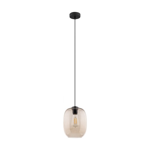 ELIO TOPAZ Lampa wisząca 1 4338 TK Lighting Czarny Topaz