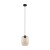 ELIO TOPAZ Lampa wisząca 1 4338 TK Lighting Czarny Topaz