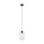 ELIO TRANSPARENT Lampa wisząca 1 4339 TK Lighting Czarny Transparentny