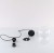 ELIO TRANSPARENT Lampa wisząca 1 4339 TK Lighting Czarny Transparentny