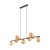 ESTERA BROWN Lampa wisząca 9 4340 TK Lighting Brązowy Bursztynowy