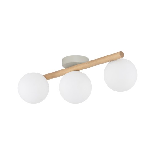 ESTERA WOOD Lampa sufitowa 3 5768 TK Lighting Biały, Sosna Biały