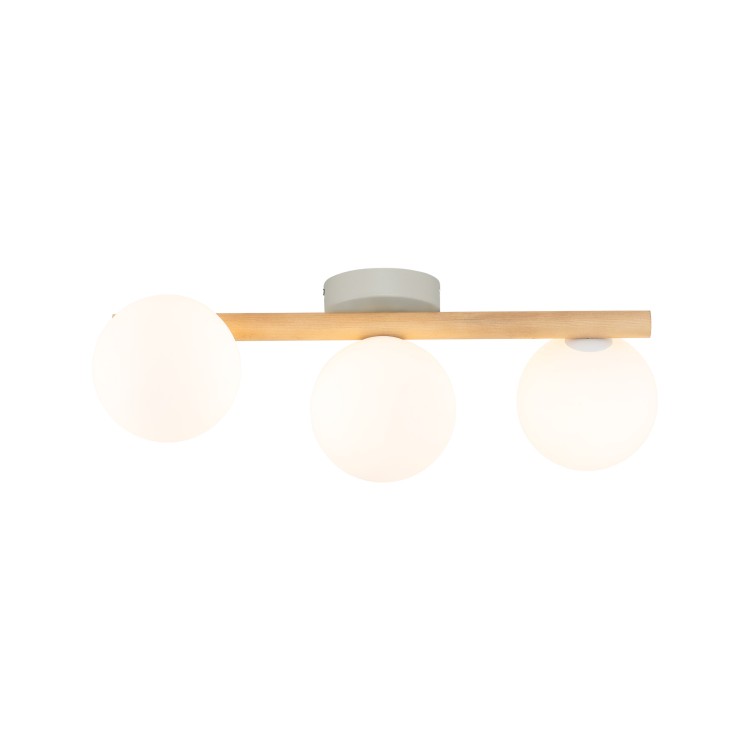 ESTERA WOOD Lampa sufitowa 3 5768 TK Lighting Biały, Sosna Biały