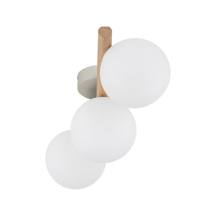 ESTERA WOOD Lampa sufitowa 3 5768 TK Lighting Biały, Sosna Biały