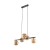 ESTERA BROWN Lampa wisząca 5 6105 TK Lighting Brązowy Bursztynowy
