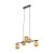 ESTERA BROWN Lampa wisząca 5 6105 TK Lighting Brązowy Bursztynowy