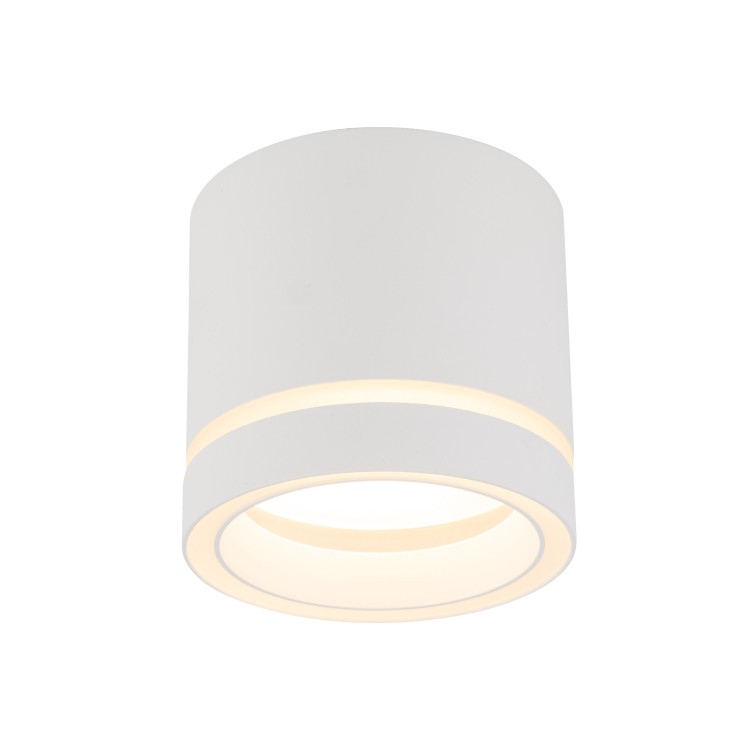 JET WHITE GX53 + Żarówka LED GX53 7W 4100 K 4334 TK Lighting Biały Biały