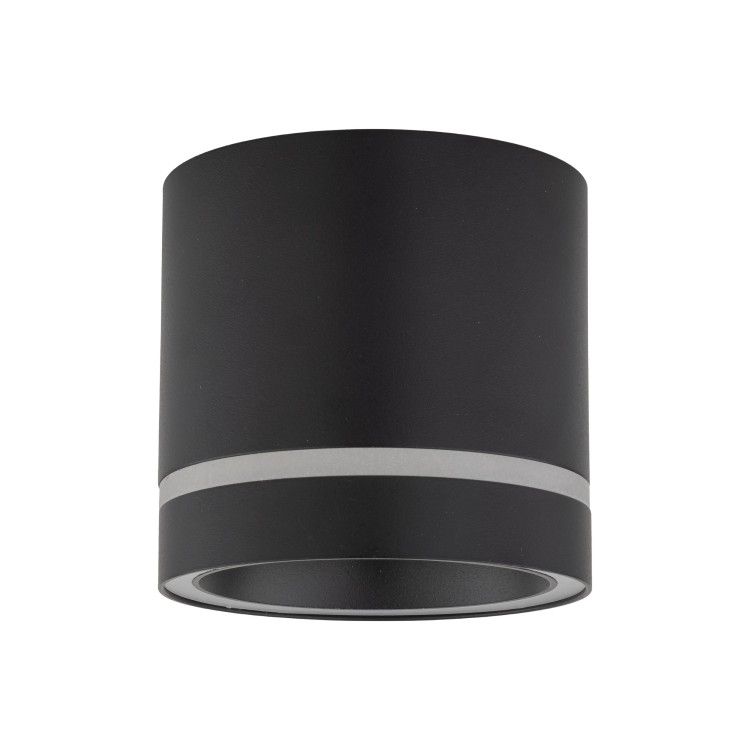 JET BLACK GX53 + Żarówka LED GX53 7W 4100 K 4351 TK Lighting Czarny Czarny