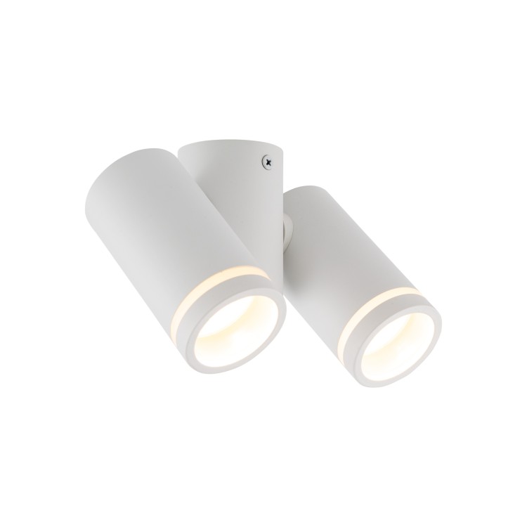 JET SET WHITE 2xGU10 4352 TK Lighting Biały Biały