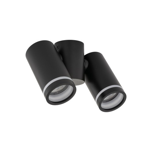 JET SET BLACK 2xGU10 4539 TK Lighting Czarny Czarny