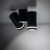 JET SET BLACK 2xGU10 4539 TK Lighting Czarny Czarny