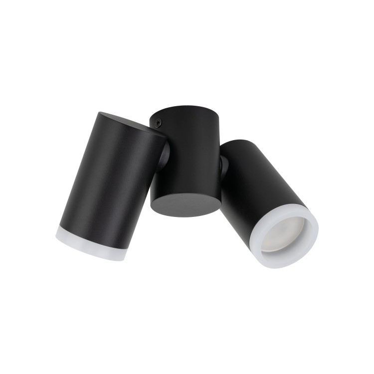 JET SET BLACK 2xGU10 4539 TK Lighting Czarny Czarny