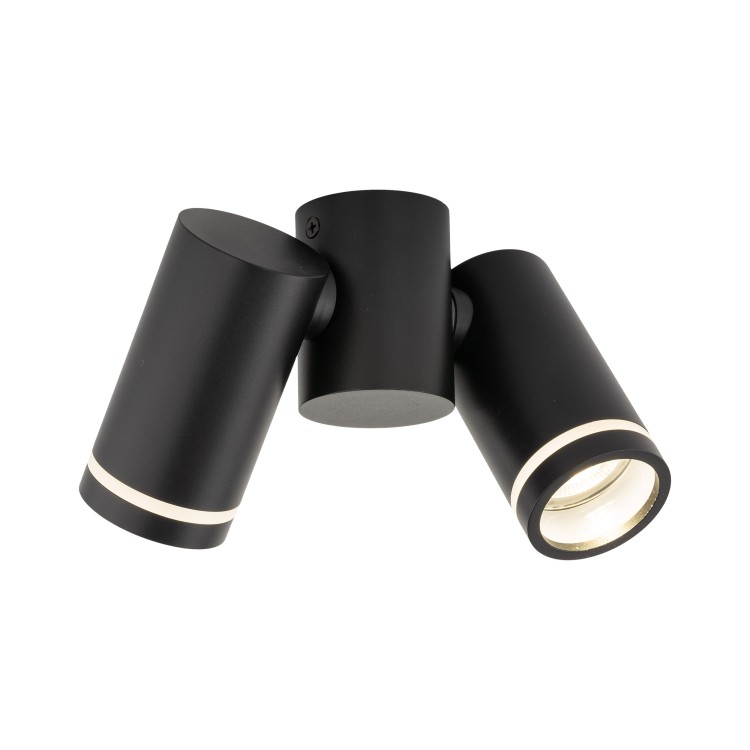 JET SET BLACK 2xGU10 4539 TK Lighting Czarny Czarny