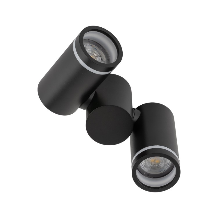 JET SET BLACK 2xGU10 4539 TK Lighting Czarny Czarny