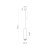 JET WHITE Lampa wisząca 1xGU10 4889 TK Lighting Biały Biały