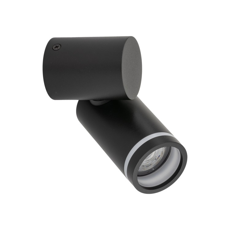 JET SET BLACK 1XGU10 5349 TK Lighting Czarny Czarny