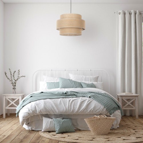 CALISTO JUTA Lampa wisząca 1 500 5419 TK Lighting Czarny Juta