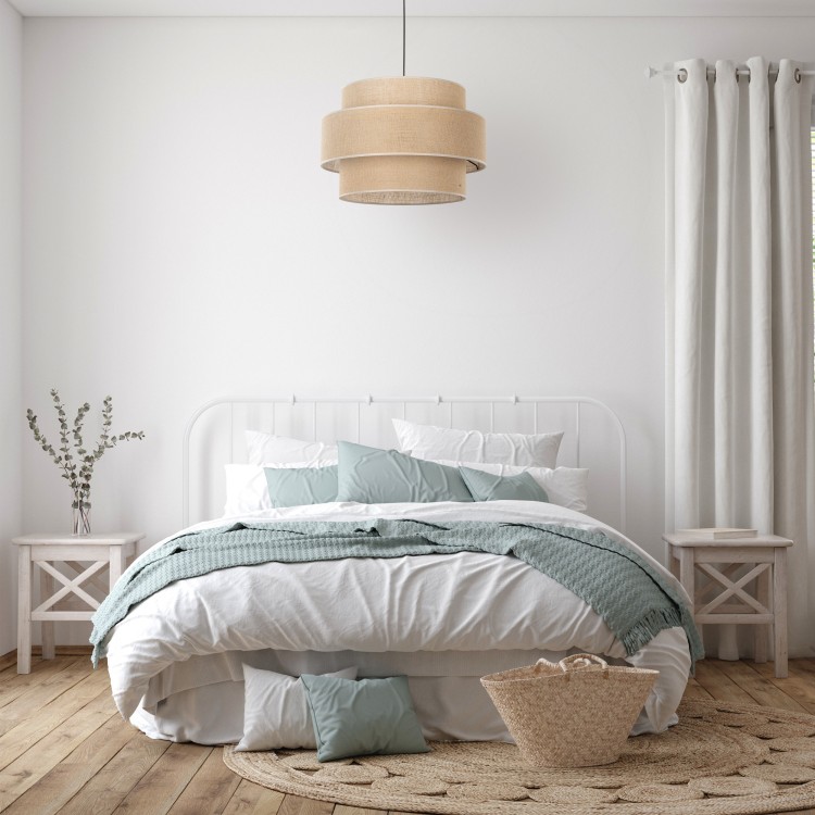 CALISTO JUTA Lampa wisząca 1 500 5419 TK Lighting Czarny Juta
