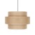 CALISTO JUTA Lampa wisząca 1 500 5419 TK Lighting Czarny Juta