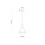 JUMP Lampa wisząca S 1 1811 TK Lighting Czarny Czarny