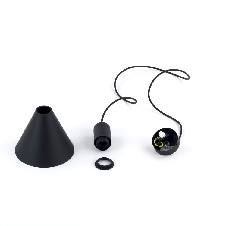 JUMP Lampa wisząca S 1 1811 TK Lighting Czarny Czarny