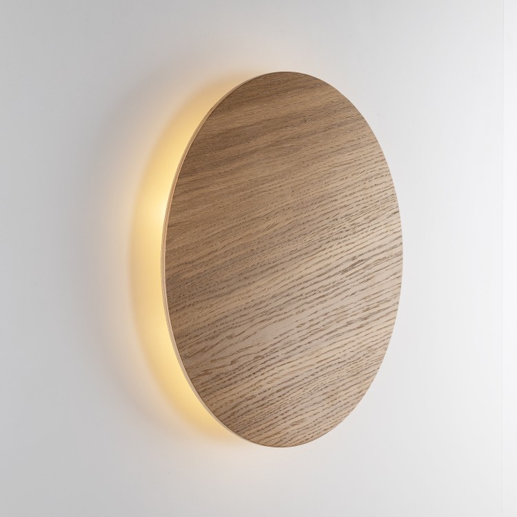 LUNA WOOD DĄB 400 Kinkiet 4 5449 TK Lighting Dąb, Czarny Dąb